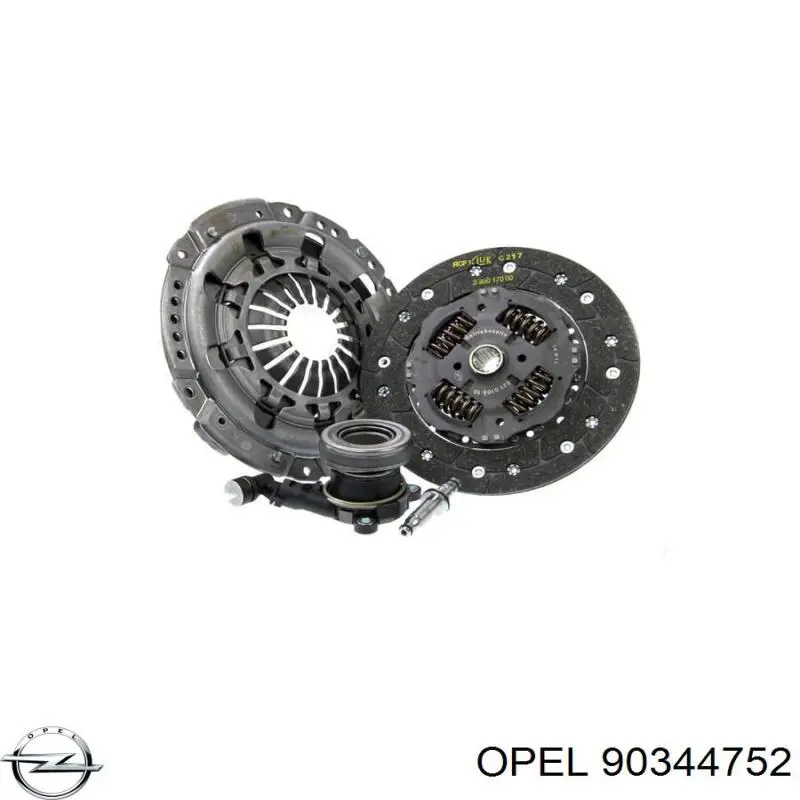 Купить 90344752 Opel Корзина сцепления