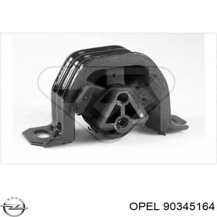 90345164 Opel подушка (опора двигателя левая)