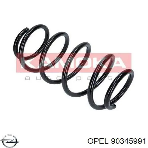 Пружина амортизатора передняя Opel 90345991 цена, от 32.84 USD