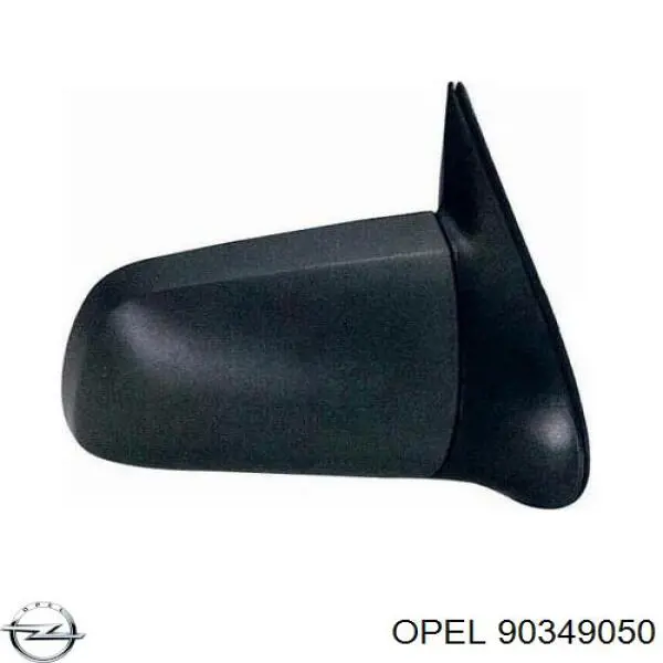 90349050 Opel Накладка зеркала заднего вида, левая
