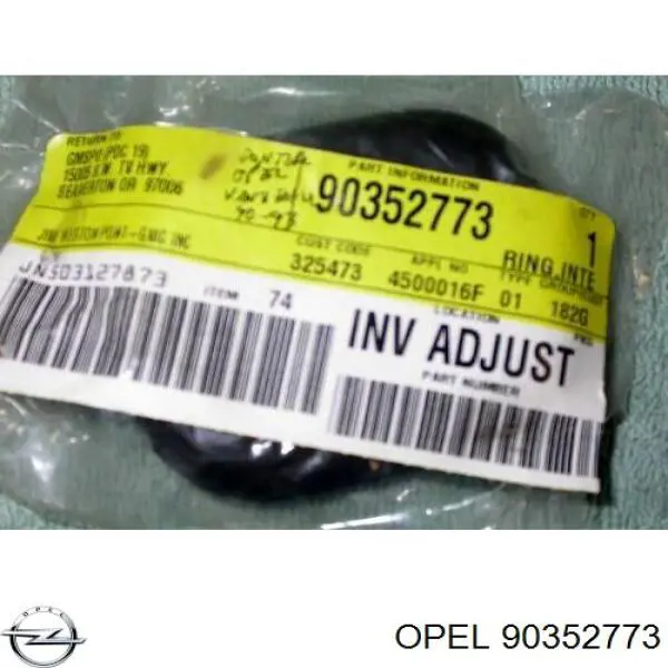 90352773 Opel Крепление глушителя