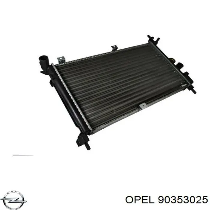 90353025 Opel радиатор