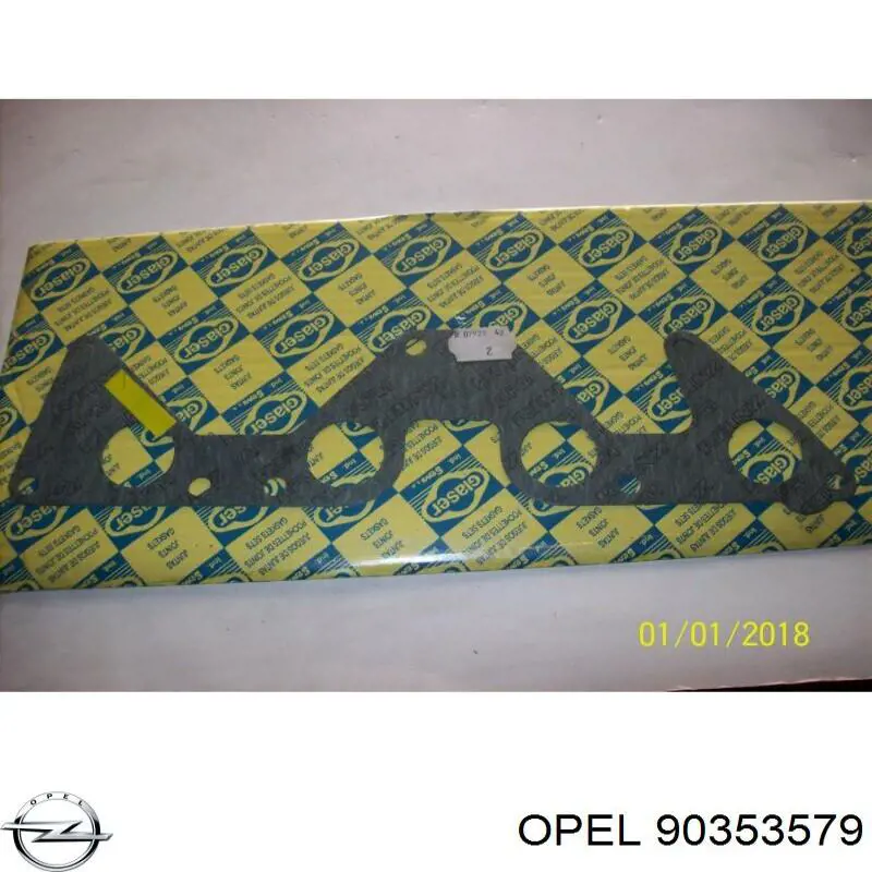Прокладка всасывающего коллектора Opel 90353579 цена, от 2.53 USD