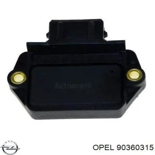 Модуль зажигания (коммутатор) Opel 90360315