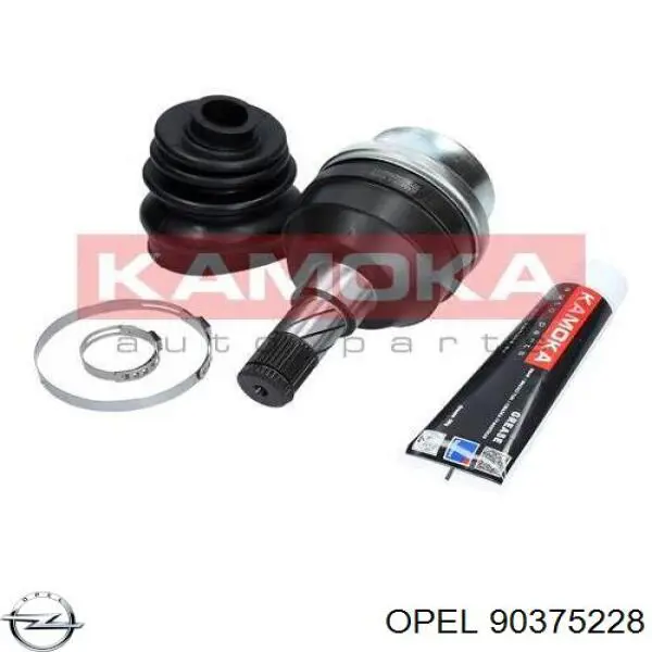 Шарнир угловых скоростей внутренний передний Opel 90375228 цена, от 39.37 USD