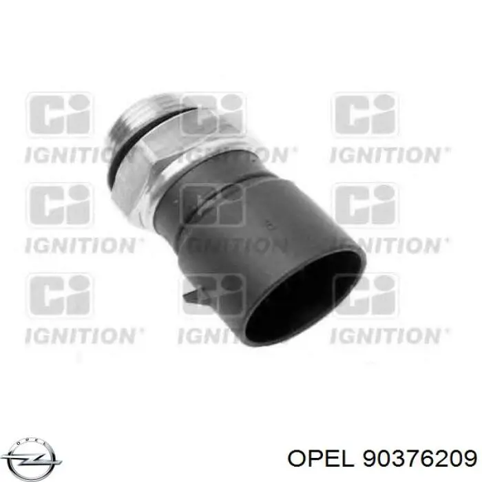 Купить 90376209 Opel Датчик включения вентилятора радиатора 