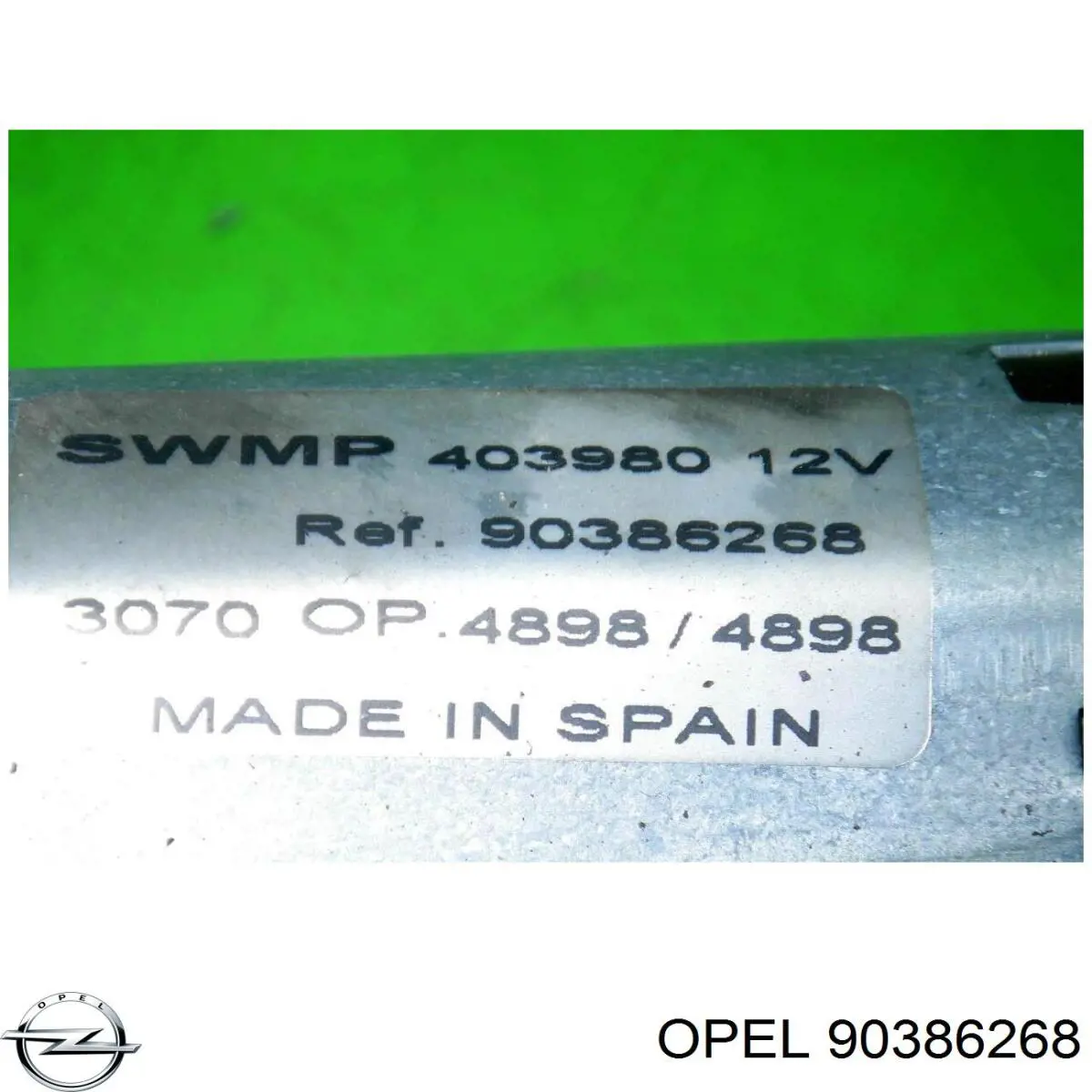Стеклоочиститель двери задка Opel 90386268 цена, от 5.62 USD