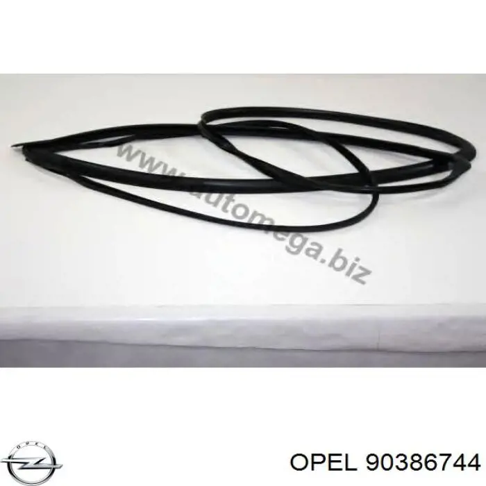 90386744 Opel уплотнитель лобового стекла