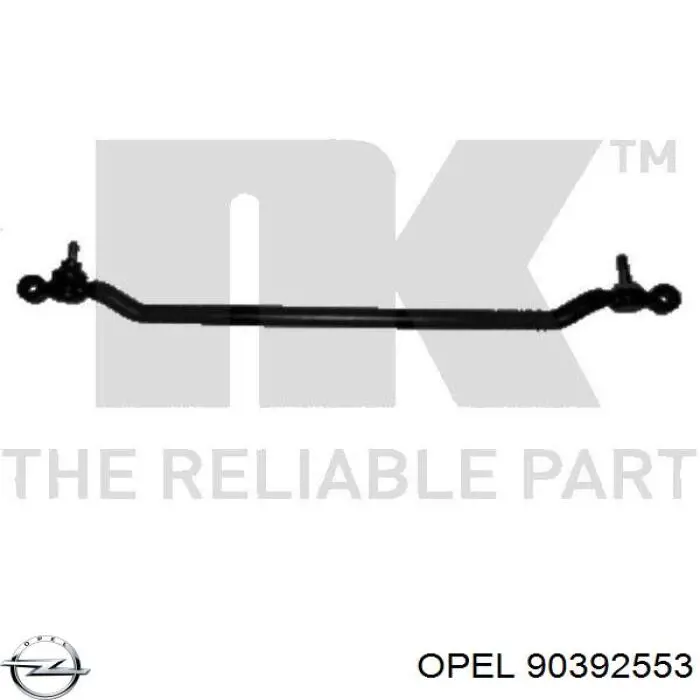 Тяга рулевая центральная Opel 90392553 цена, от 50.26 USD