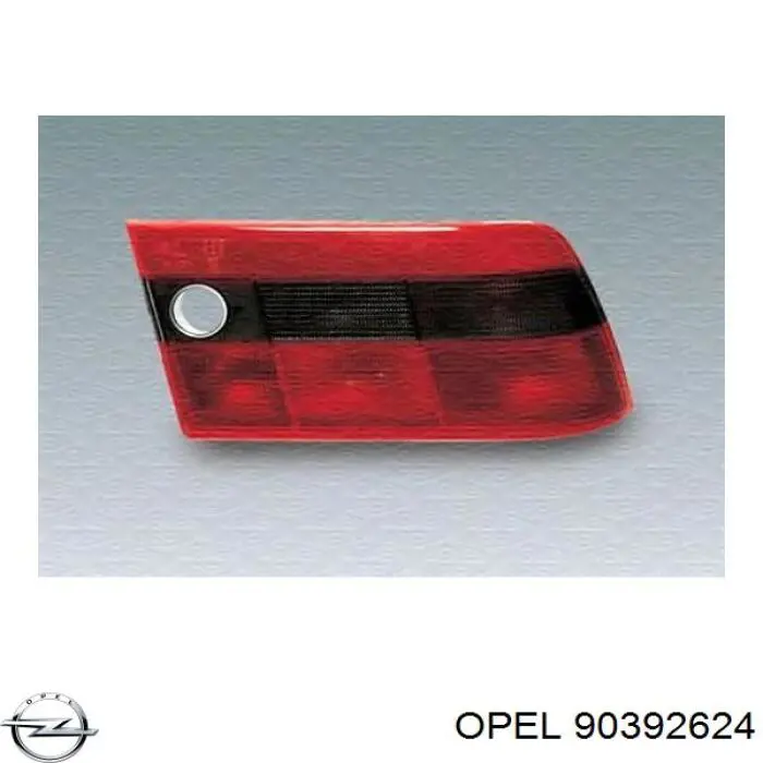 Фонарь задний правый на Opel Calibra 85