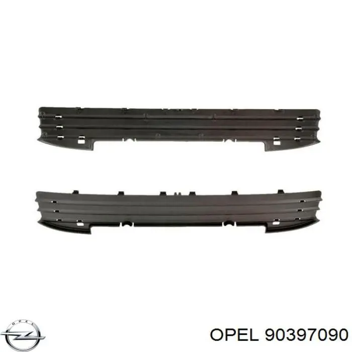 Накладка бампера переднего, правая Opel 90397090 цена, от 11.01 USD