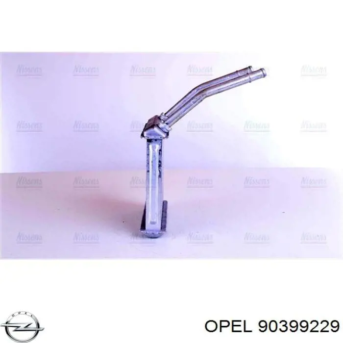 90399229 Opel Радиатор отопителя салона