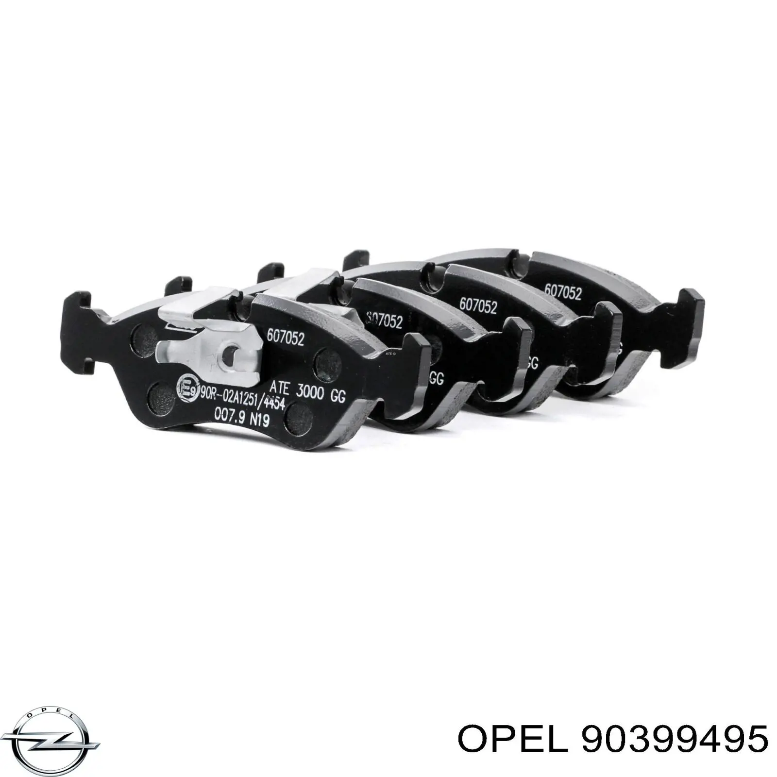 Купить 90399495 Opel Колодки тормозные