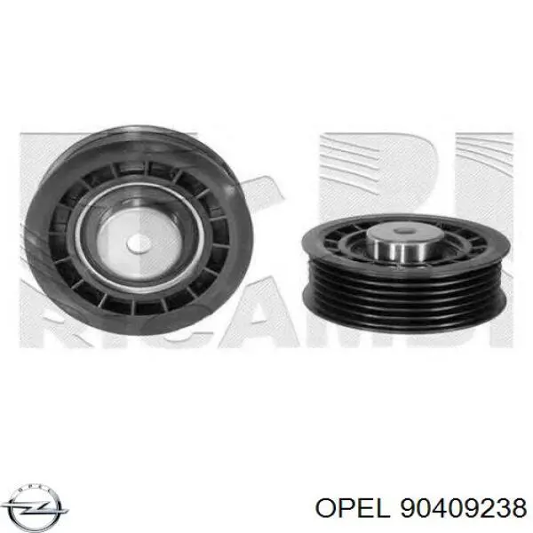 Паразитный ролик приводного ремня Opel 90409238 цена, от 12.40 USD