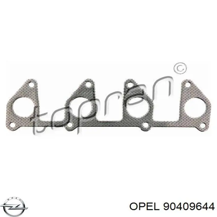 90409644 Opel прокладка коллектора