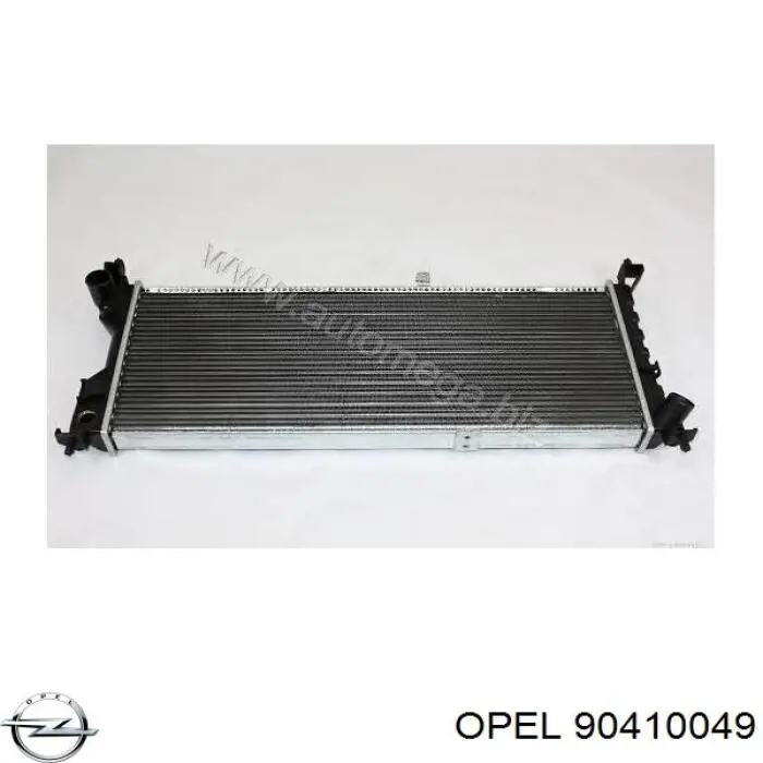 Радиатор охлаждения двигателя Opel 90410049 цена, от 55.16 USD