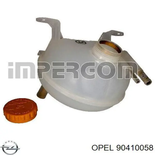 Купить 90410058 Opel Водяной бачок системы охлаждения