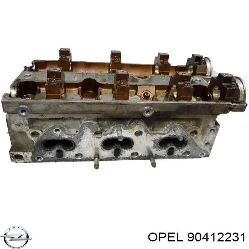 90412231 Opel Головка блока цилиндров