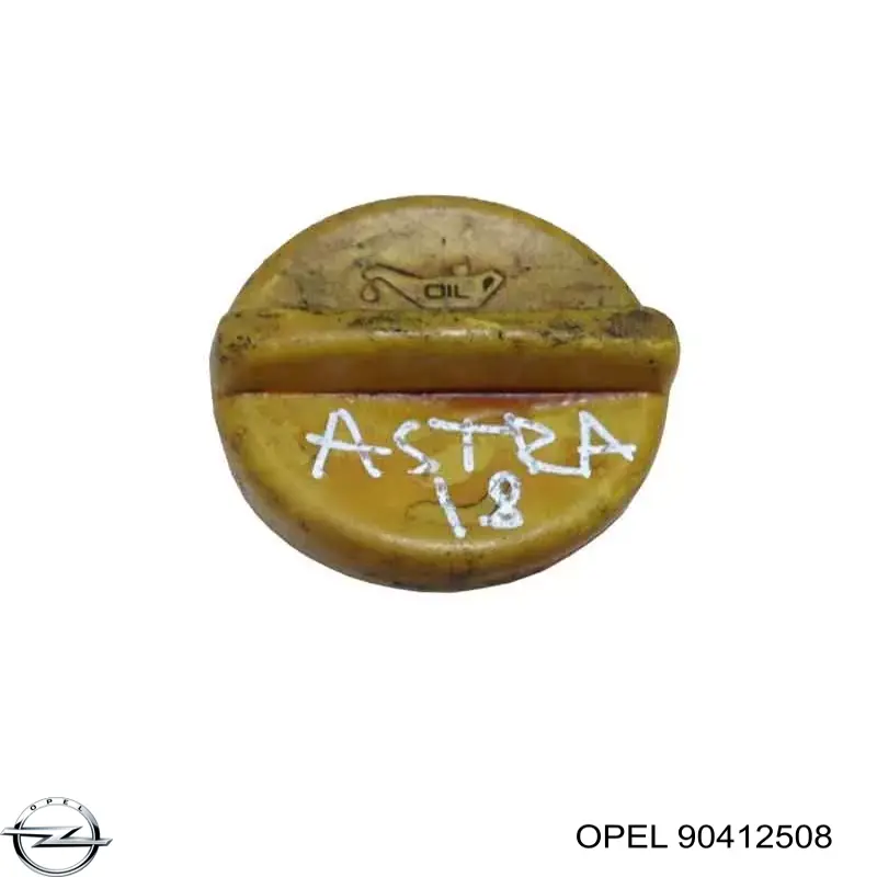 90412508 Opel Крышка масляной горловины