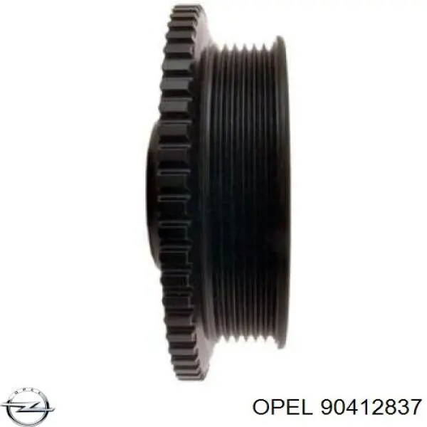 Шкив коленвала (демпфер) Opel 90412837 цена, от 66.65 USD