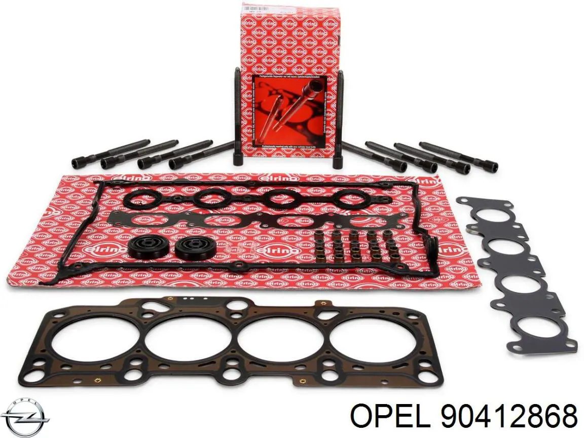 Купить 90412868 Opel Прокладка клапанной крышки двигателя, задний сегмент