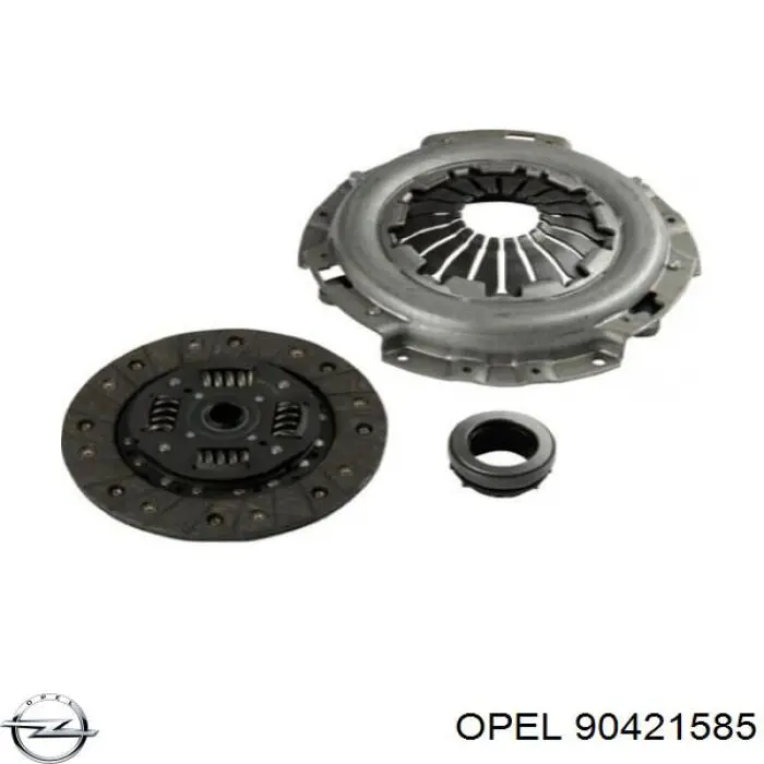 Купить 90421585 Opel Комплект сцепления (диск, корзина, подшипник)