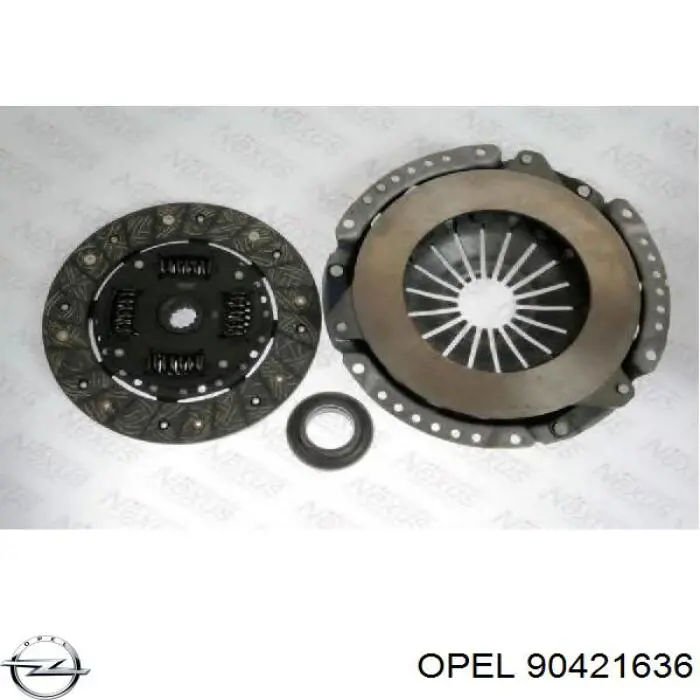 Комплект сцепления (3 части) Opel 90421636 цена, от 101.47 USD