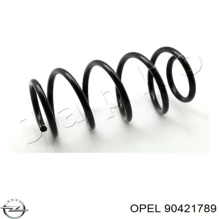 90421789 Opel Пружина передней подвески