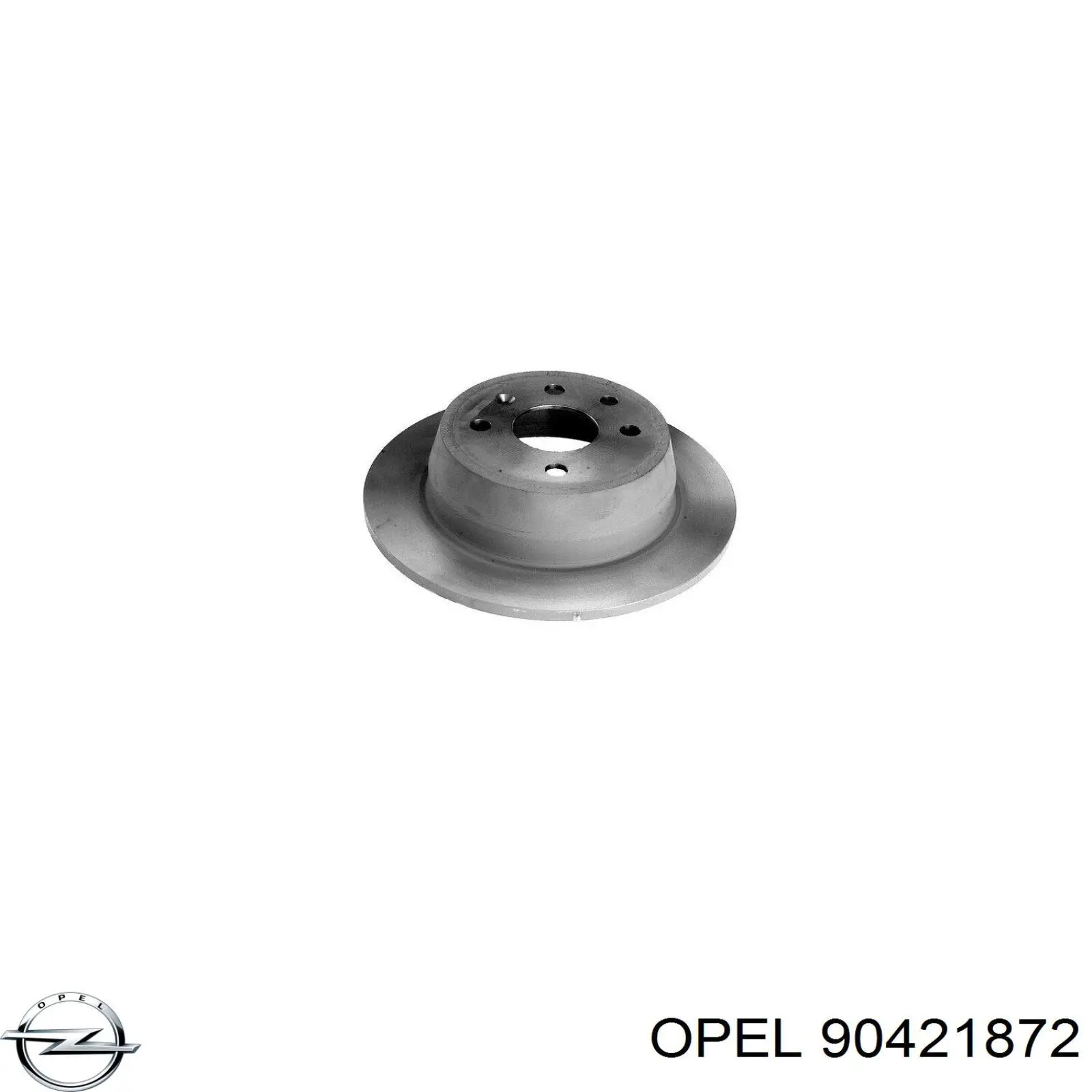 Задний дисковый тормоз Opel 90421872
