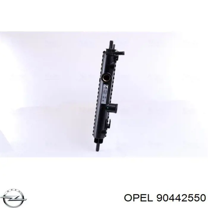 Радиатор 90442550 Opel