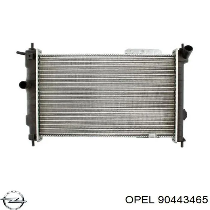 Радиатор 90443465 Opel