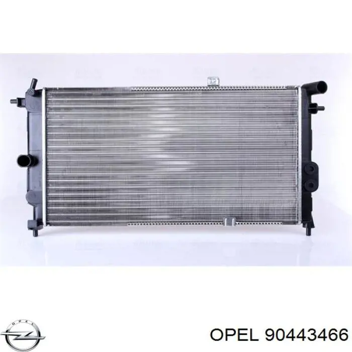90443466 Opel Радиатор основной