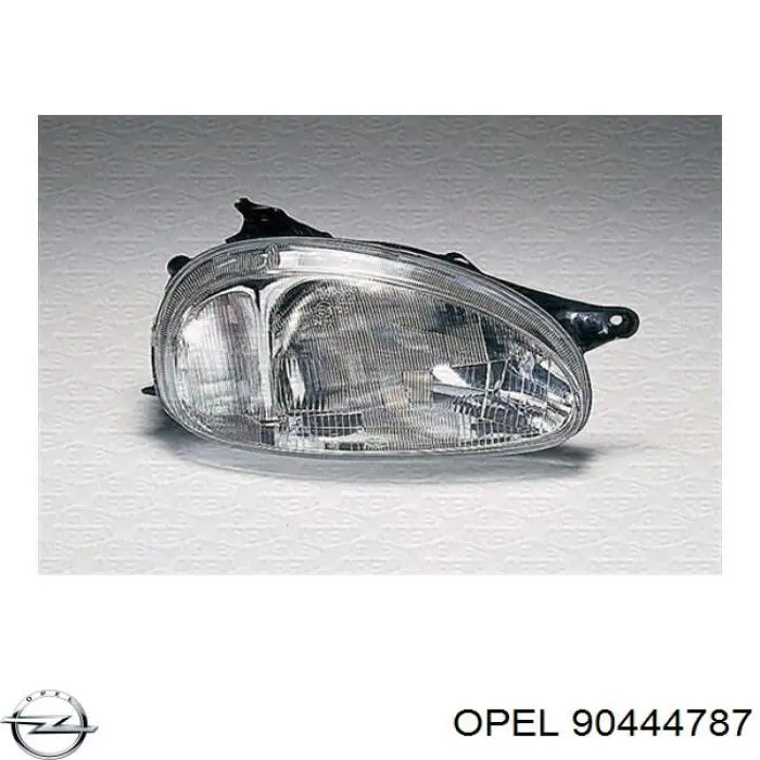 Правая блок фара Opel 90444787 цена, от 33.84 USD