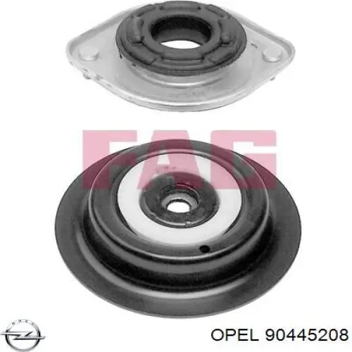 Опора стойки амортизатора переднего Opel 90445208 цена, от 7.53 USD