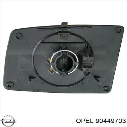 90449703 Opel Левое боковое зеркало
