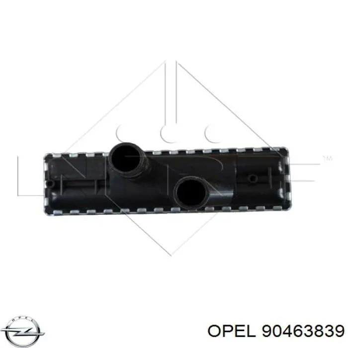 Купить 90463839 Opel Радиатор печки