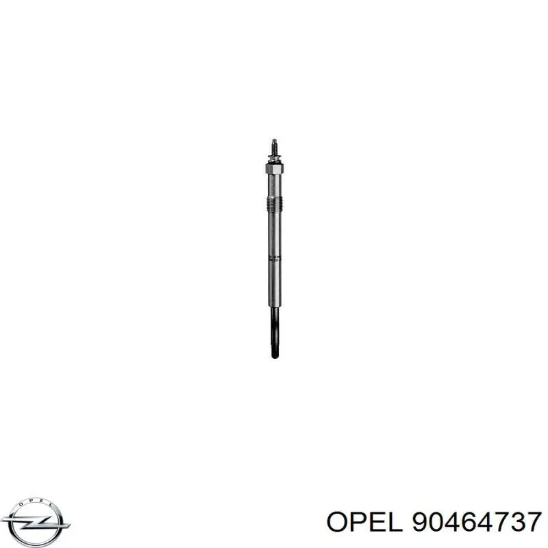 Свеча накала Opel 90464737