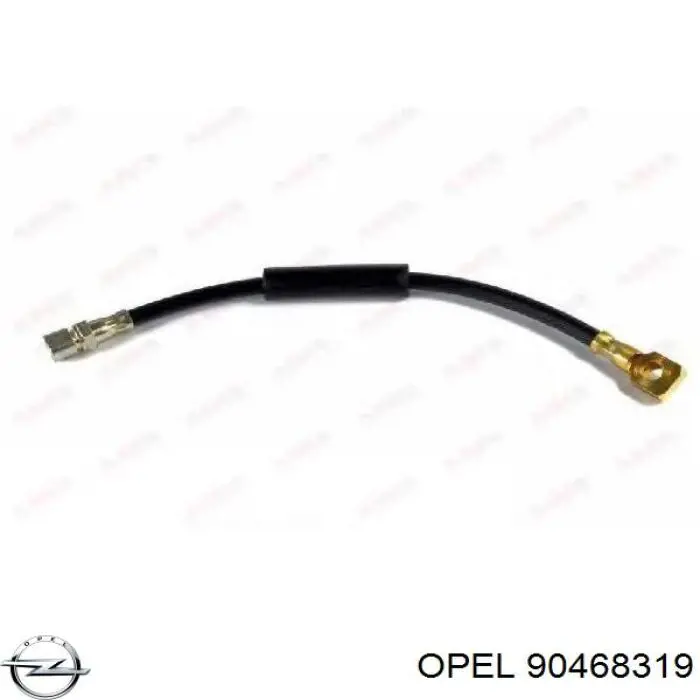 90468319 Opel Гибкая тормозная трубка передняя