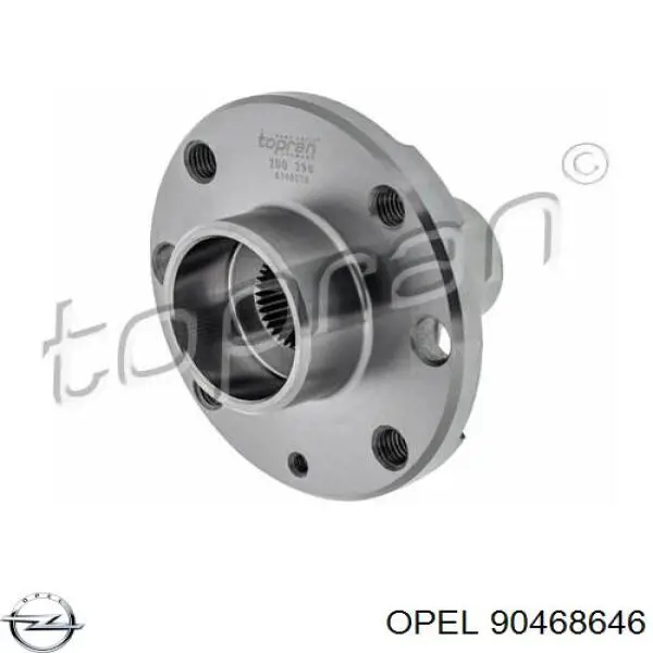 Ступицы передних колес Opel 90468646 цена, от 16.02 USD