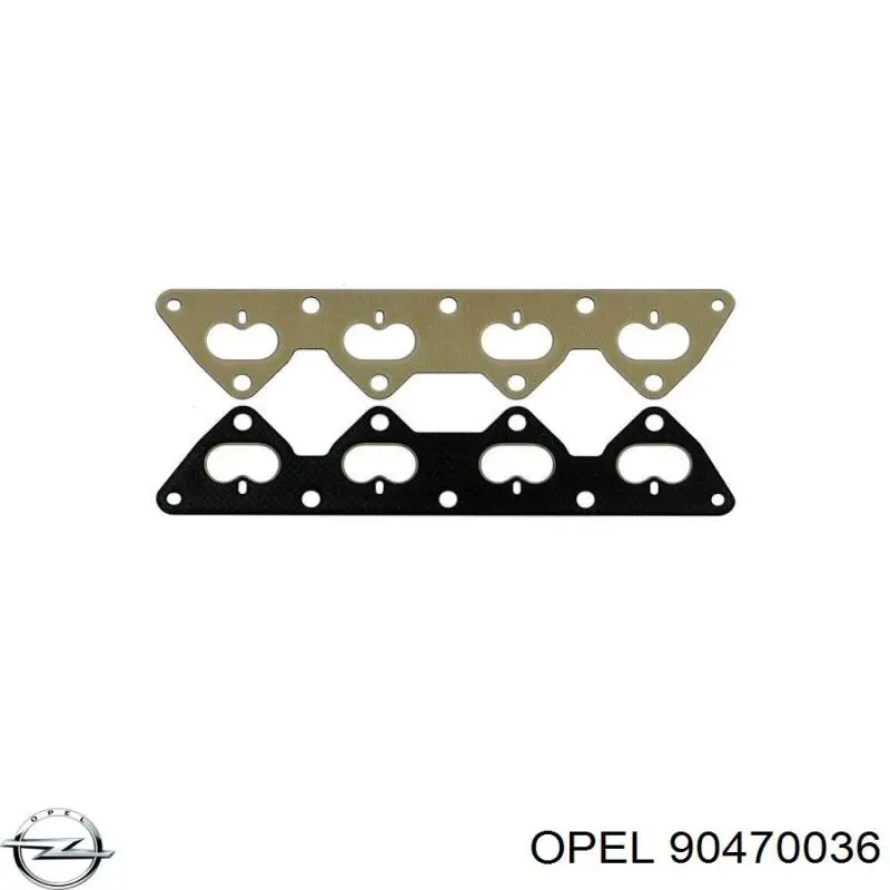 90470036 Opel прокладка коллектора