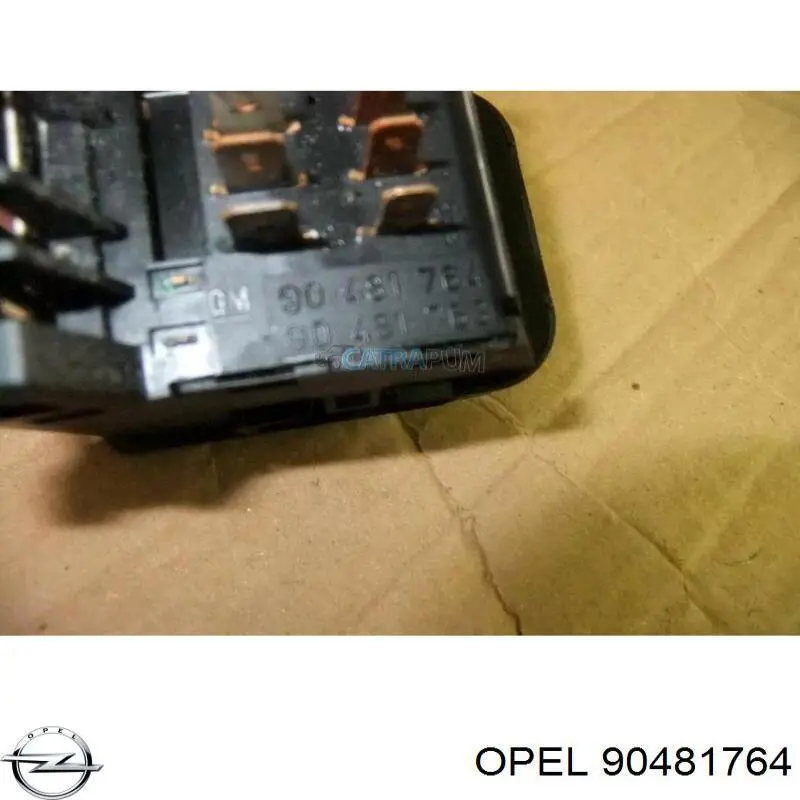 90481764 Opel Переключатели электрические (переключатель света центральный)