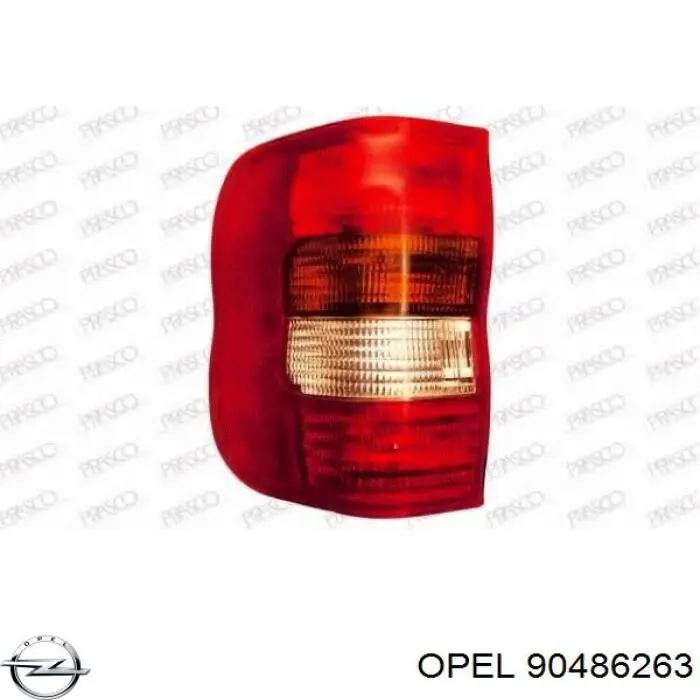 Фонарь задний левый FP5096F1E Depo/Loro/Abakus