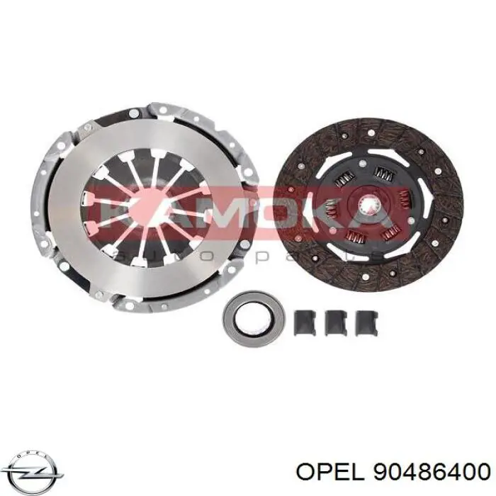 90486400 Opel диск сцепления