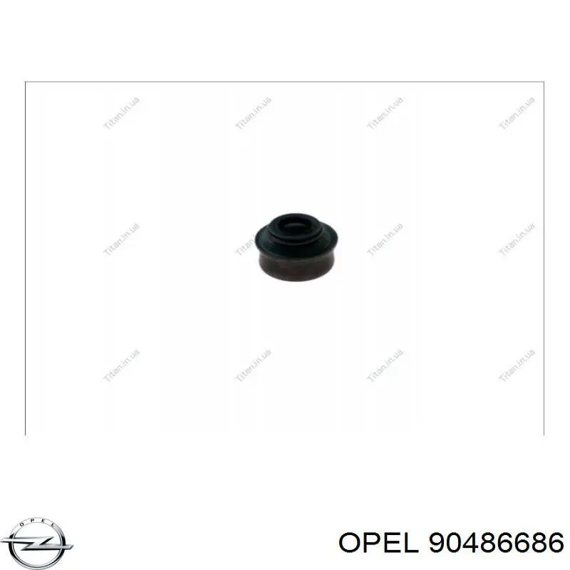 90486686 Opel сальник клапана (маслосъемный, впуск/выпуск)