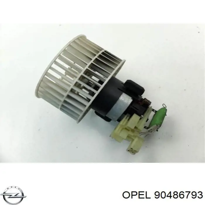 90486793 Opel резистор (сопротивление вентилятора печки (отопителя салона))