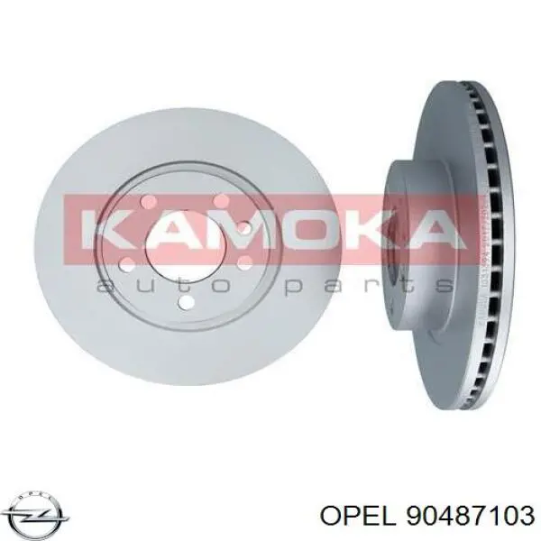 Тормоз дисковый передний Opel 90487103 цена, от 47.35 USD