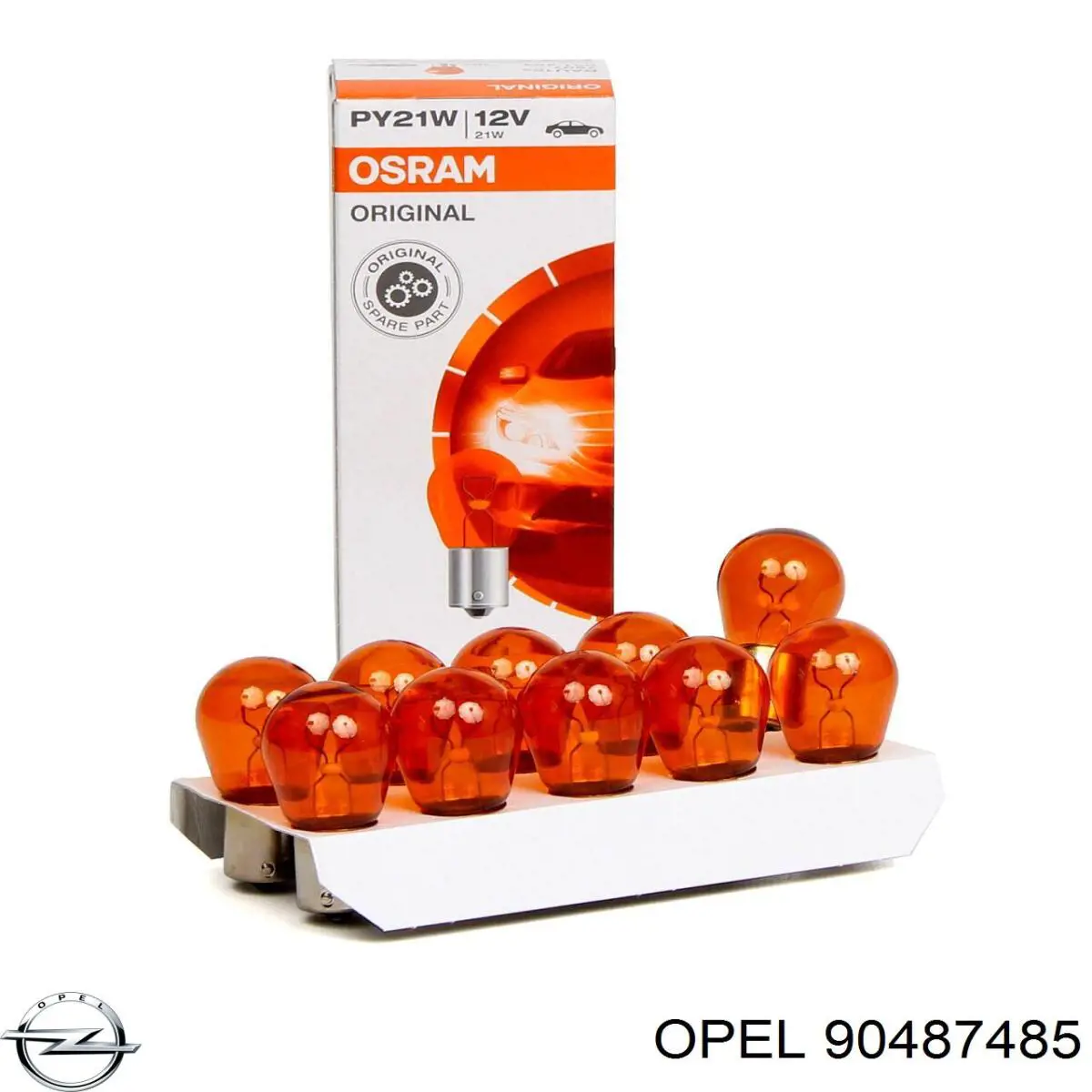 Лампочка накаливания Opel 90487485 цена, от 1.31 USD