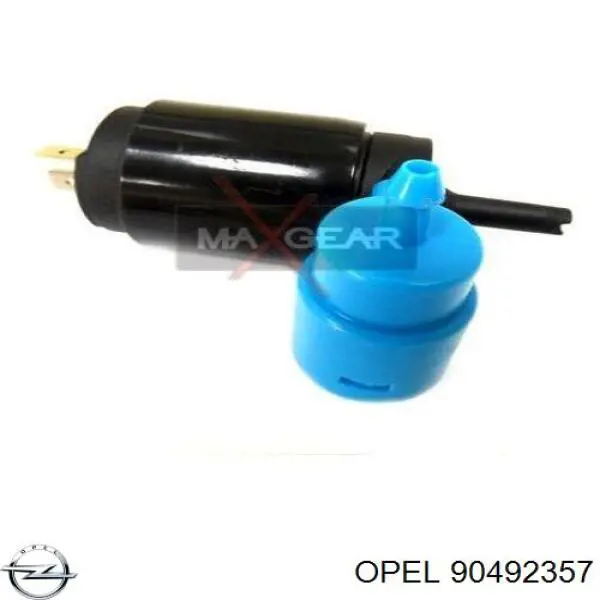 90492357 Opel bomba de motor de fluido para lavador de vidro dianteiro