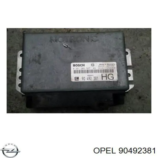 90492381 Opel 