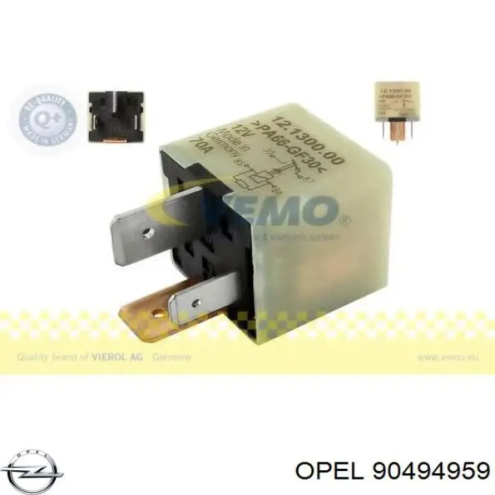 Купить 90494959 Opel Реле бензонасоса